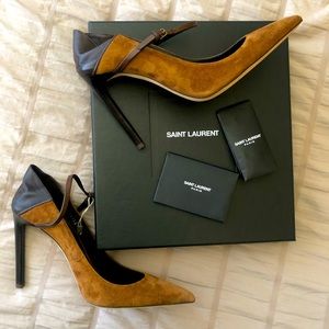 YSL Brown Pumps